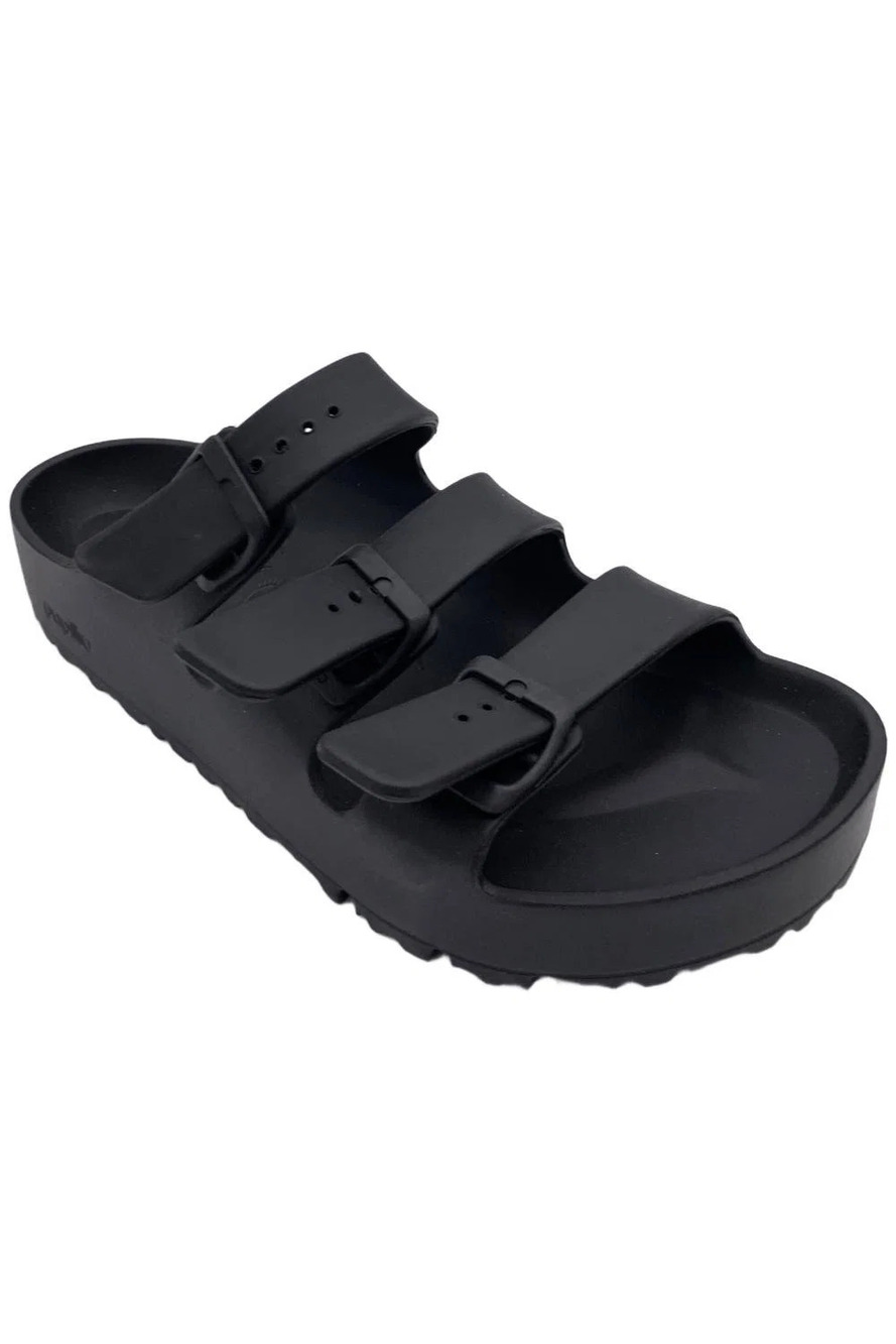 Papillio by Birkenstock Women's Florida EVA Platform Sandal Black - Medium